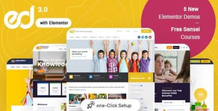 Ed-School-430x219-1.jpg Ed School Theme : Education WordPress Theme - Image 1