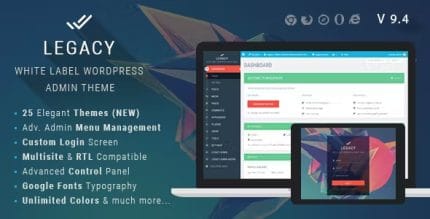 Legacy-White-label-WordPress-Admin-Theme-430x219-1.jpg Legacy Theme – White label WordPress Admin Theme - Image 1