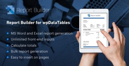 Report-Builder-Generate-Word-DOCX-and-Excel-XLSX-documents-430x219-1.jpg Report Builder – Generate Word DOCX and Excel XLSX documents - Image 1