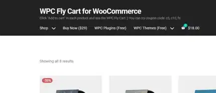 WPC Fly Cart for WooCommerce
