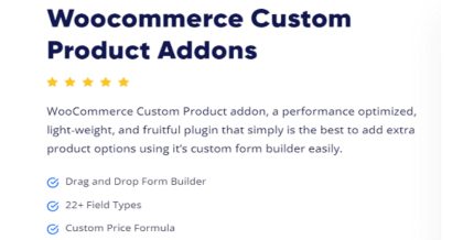 WooCommerce Product Addons