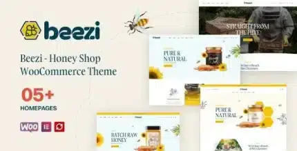 beezi-honey-shop-woocommerce-theme-nulled-430x219-1.webp Beezi – Honey Shop WooCommerce Theme - Image 1