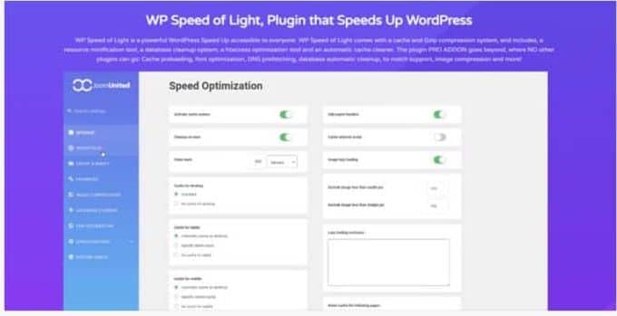 WP Speed of Light Pro