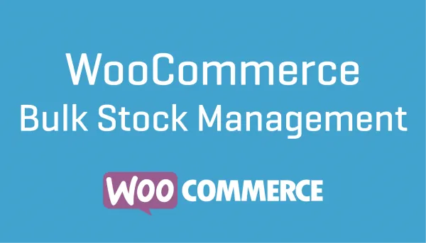 WooCommerce Bulk Stock Management WooCommerce Bulk Stock Management