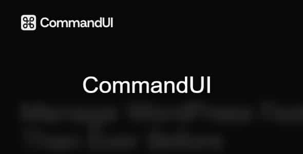 CommandUI CommandUI