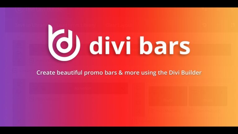 Divi Bars