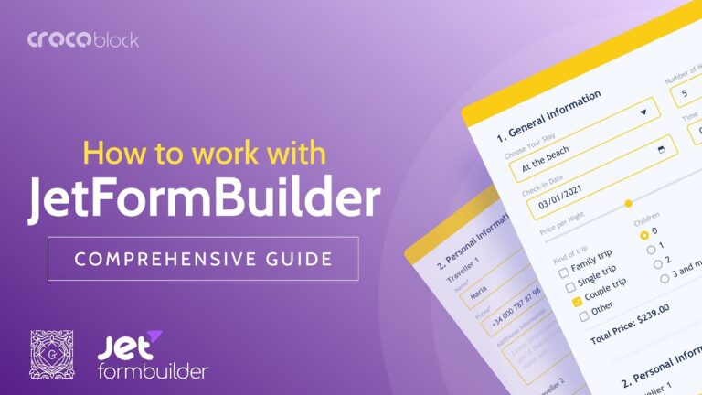 JetFormBuilder + All Pro Addons Pack
