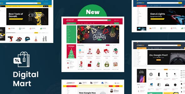 Digital Mart – Multifunctional Responsive Opencart 3 Theme