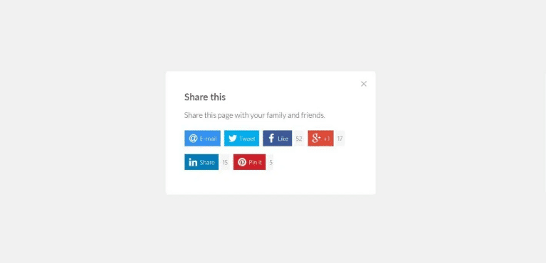 Popup Builder Social