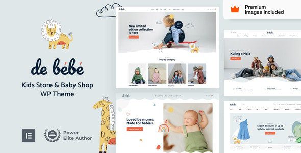 Debebe – Baby Shop & Kids Store WordPress Theme