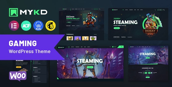 MYKD – eSports & Gaming Tournament Theme